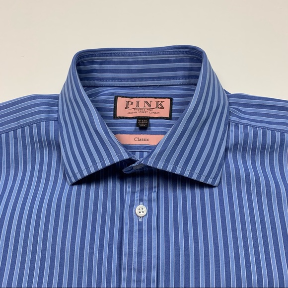 Thomas Pink Classic French Cuff Dress Shirt - Picture 5 of 12